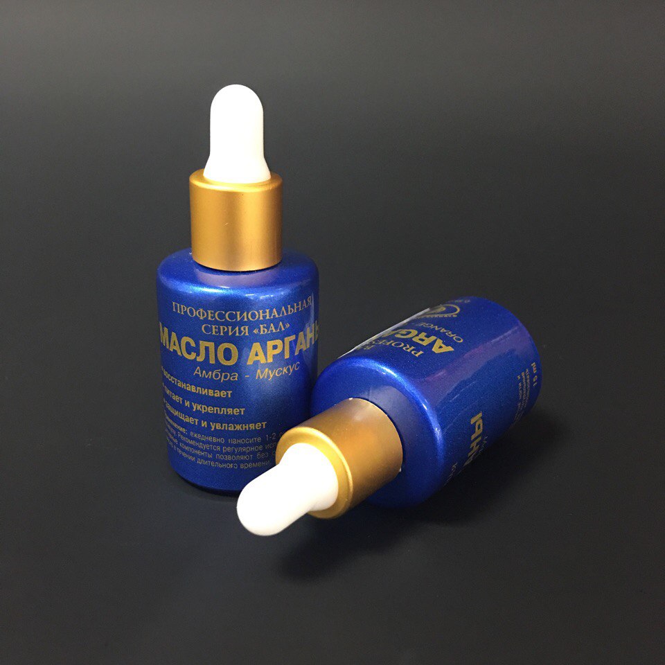 Масло Аргановое 15мл (Амбра-Мускус) для ногтей и кутикулы