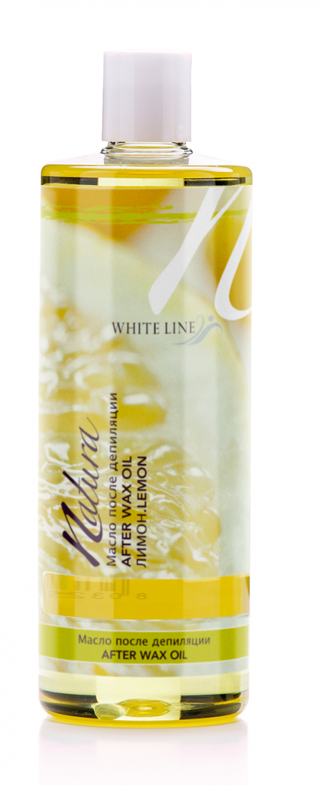 Масло после депиляции White line Natura 500мл Арт.11 Лимон