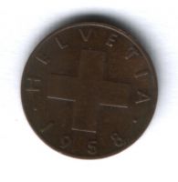 1 раппен 1958 г. Швейцария