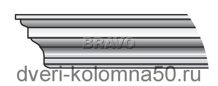 Карниз Тип 1 60-90 экошпон Classico
