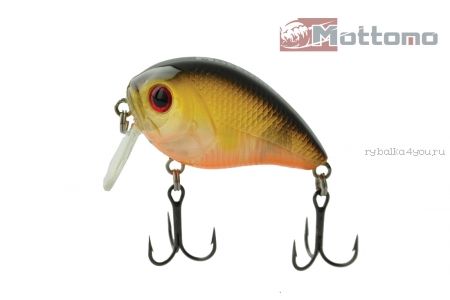 Воблер Mottomo Barril 40F 7,5g Gold Shiner