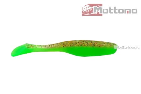 Виброхвост  Mottomo Hitman 9см Lime Green 6шт.