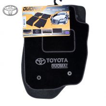 Коврики Toyota RAV4 III от 2005 - 2012 в салон ворсовые Duomat (Польша) - 4 шт. Черный