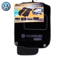 Коврики Volkswagen Golf IV от 1997 - 2006 в салон ворсовые Duomat (Польша) - 4 шт. Черный