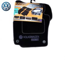 Коврики Volkswagen Golf V Plus от 2005 - 2014 в салон ворсовые Duomat (Польша) - 4 шт. Черный