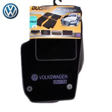 Коврики Volkswagen Polo IV от 2001 - 2009 в салон ворсовые Duomat (Польша) - 4 шт. Черный