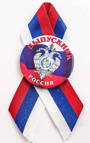 Значок Выпускник герб