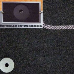 Текстильные (ворсовые/ велюровые) коврики для Kia в салон автомобиля Duomat - Польша