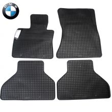 Коврики BMW X5 (F15) от 2013 - 2018 в салон резиновые Gumarny Zubri (Чехия) с креплением - 4 шт.