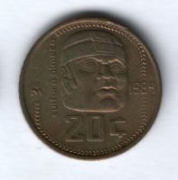 20 сентаво 1984 г. Мексика