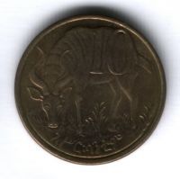 10 центов 2008 г. Эфиопия