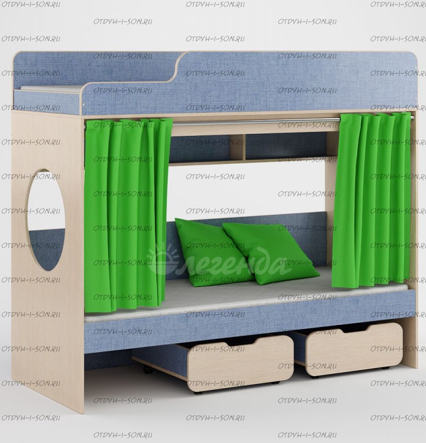 Кровать двухъярусная Легенда-7.0