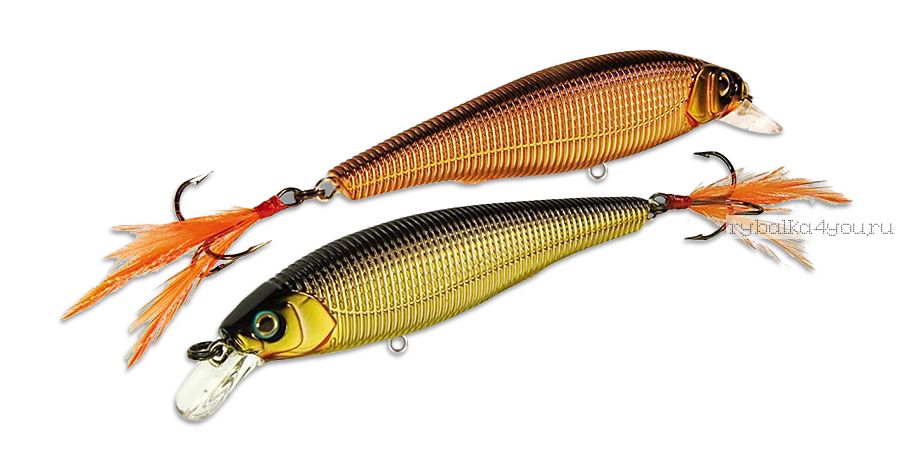 Воблер  Yo-Zuri Sashimi  Minnow  Артикул: R996 цвет: CMGC/ 70 мм /5,5 гр / Заглубление (м) : 0,3 - 0,9