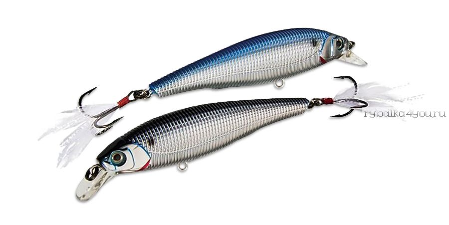 Воблер  Yo-Zuri Sashimi  Minnow  Артикул: R996 цвет: CMSH/ 70 мм /5,5 гр / Заглубление (м) : 0,3 - 0,9