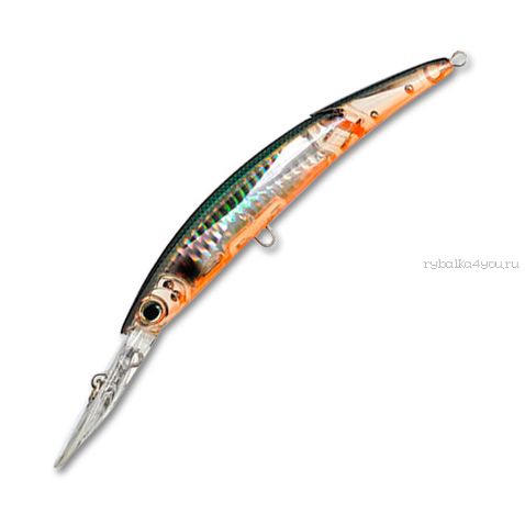 Воблер Yo-Zuri  Crystal 3D  Minnow  Deep Diver Jointed  Артикул: F1155 цвет: GHGT/ 130 мм /25 гр / Заглубление (м) : 3 - 4