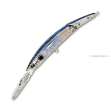 Воблер Yo-Zuri  Crystal 3D  Minnow  Deep Diver Jointed  Артикул: F1159 цвет: B/ 105 мм /17 гр / Заглубление (м) : 0,8 - 1