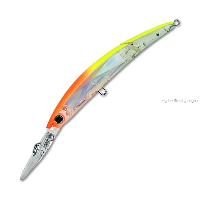 Воблер Yo-Zuri  Crystal 3D  Minnow  Deep Diver Jointed  Артикул: F1159 цвет: C57/ 105 мм /17 гр / Заглубление (м) : 0,8 - 1