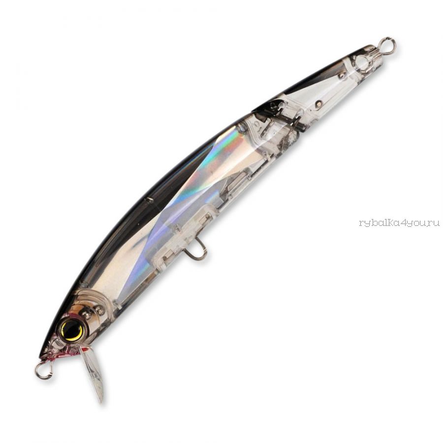 Воблер Yo-Zuri  Crystal 3D  Minnow  Jointed  Артикул: F1152 цвет: C4/ 130 мм /22 гр / Заглубление (м) : 0,5 - 1