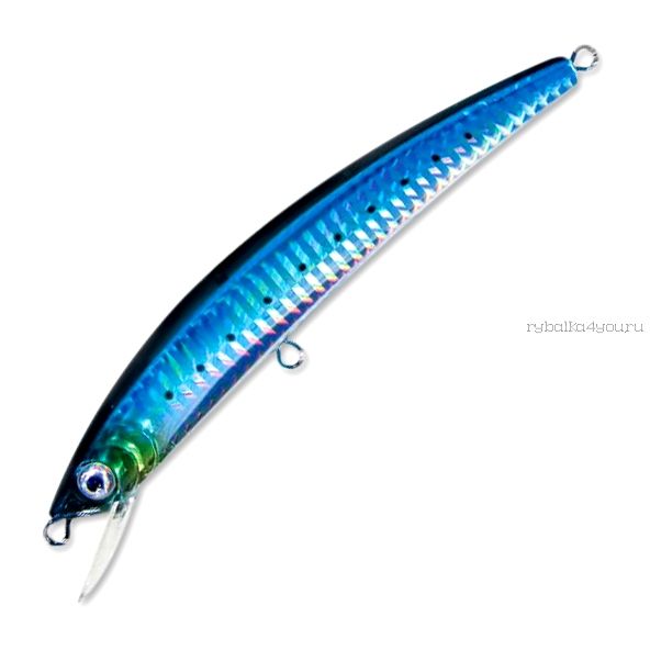 Воблер Yo-Zuri Crystal  Minnow  Артикул: R836 цвет: GHIW/ 70 мм /5 гр / Заглубление (м) : 0,3 - 0,6