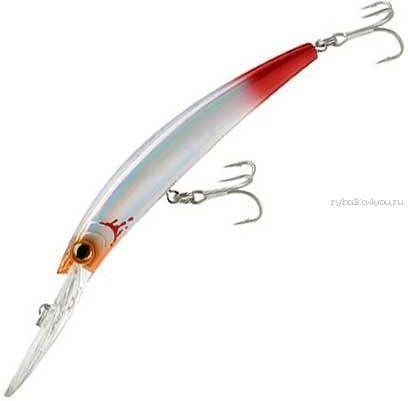 Воблер Yo-Zuri Crystal  Minnow  Deep Diver Артикул: R1136 цвет: HBGS/ 130 мм /24 гр / Заглубление (м) : 4,5 - 6,7