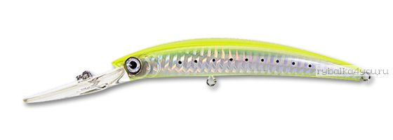 Воблер Yo-Zuri Crystal  Minnow  Deep Diver Артикул: R538 цвет: GHCS/ 90 мм /9,5 гр / Заглубление (м) : 3 - 4,5