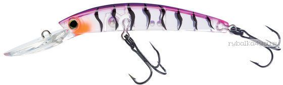 Воблер Yo-Zuri Crystal  Minnow  Deep Diver  Walleye Артикул: R1205 цвет: PT/ 90 мм /9,5 гр / Заглубление (м) : 3 - 4,5