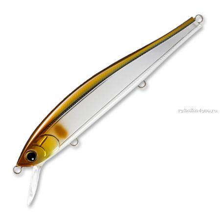 Воблер Yo-Zuri Hardcore  Minnow Flat Артикул: F1088 цвет: MEAY/ 110 мм /15,5 гр / Заглубление (м) : 0,7 - 1,5