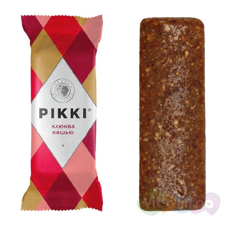 Фруктовый батончик Клюква, Кешью, 35 г