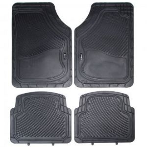 Коврики резиновые в салон для автомобиля универсальные Geyer & Hosaja Prestige Черные (Польша) - 4 шт | Автоковрики в машину Гаер Хосая Престиж
