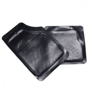 Коврики резиновые в салон для автомобиля универсальные Geyer & Hosaja Prima II Черные (Польша) - 4 шт | Автоковрики в машину Гаер Хосая Прима 2