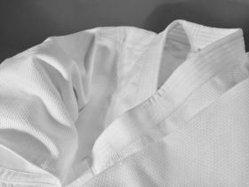 Kимоно (кейкоги) для айкидо из России  (MASTERAIKIDO) модель - DELUXE WA300