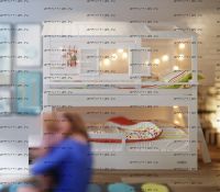 Кровать двухъярусная Домик Felicia №17, любые размеры