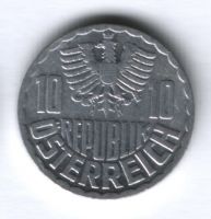 10 грошей 1977 г. Австрия