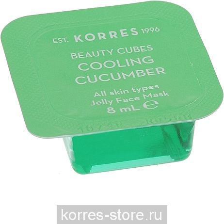 KORRES ОХЛАЖДАЮЩАЯ МАСКА С ОГУРЦОМ ДЛЯ ВСЕХ ТИПОВ КОЖИ