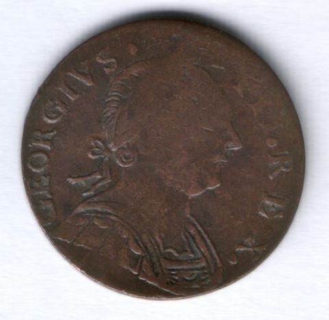 1/2 пенни 1770-1775 г. Великобритания