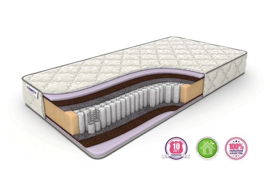 Eco Foam Hard S1000 матрас ортопедический DreamLine