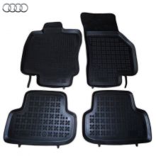 Коврики Audi A3 (8V) Sportback от 2012 - 2020 в салон резиновые Rezaw Plast (Польша) - 4 шт.