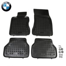 Коврики BMW 5 (E60 / E61) от 2003 - 2010 в салон резиновые Rezaw Plast (Польша) - 4 шт.