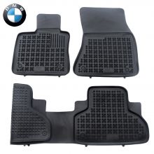 Коврики BMW X5 (F15) от 2013 - 2018 в салон резиновые Rezaw Plast (Польша) - 3 шт.