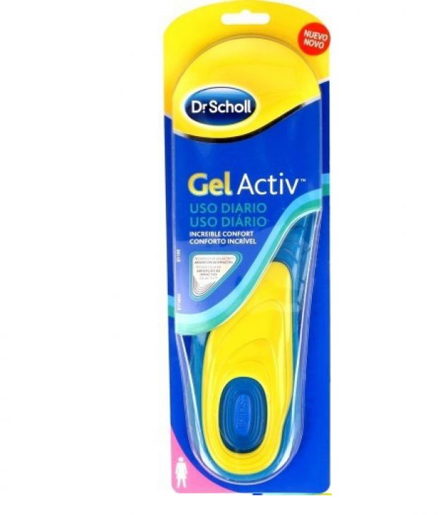 Scholl GelActive Everyday гелевые стельки для обуви Женские 38-42