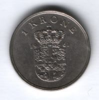 1 крона 1961 г. Дания