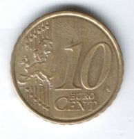 10 евроцентов 2009 г. Греция