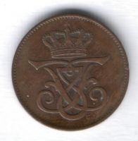 2 эре 1907 г. Дания