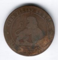 10 сантимов 1870 г. Испания
