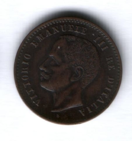 2 чентезимо 1903 г. Италия
