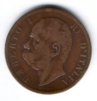 10 чентезимо 1894 г. Италия