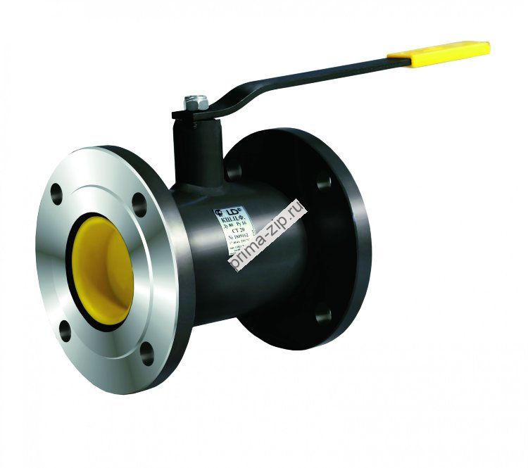 Кран шаровой КШ 80.16.3130 80х16 с ответными фланцами и крепежом