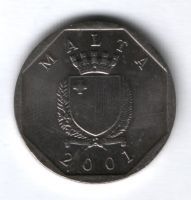 50 центов 2001 г. Мальта