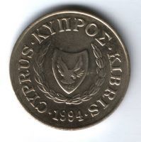 20 центов 1994 г. Кипр