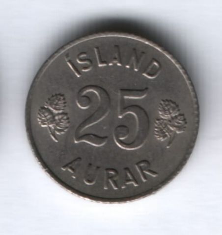 25 эйре 1967 г. Исландия